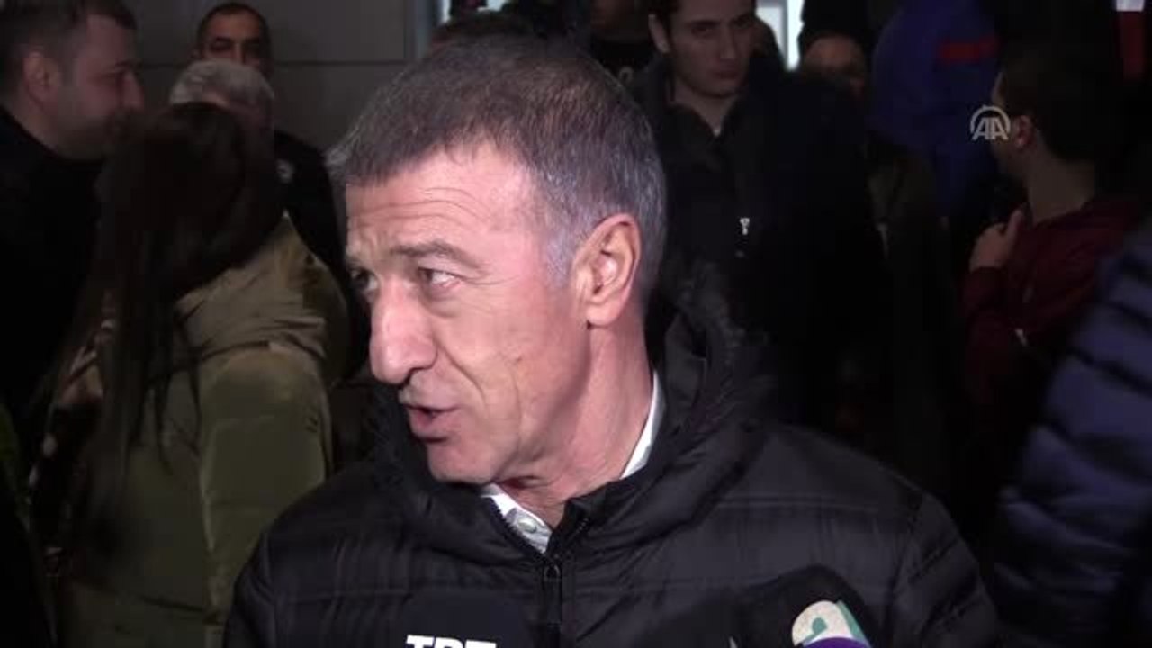 Trabzonspor Kulübü Başkanı Ağaoğlu: "İyi Bir Galibiyet Oldu, Buna da İhtiyacımız Vardı"