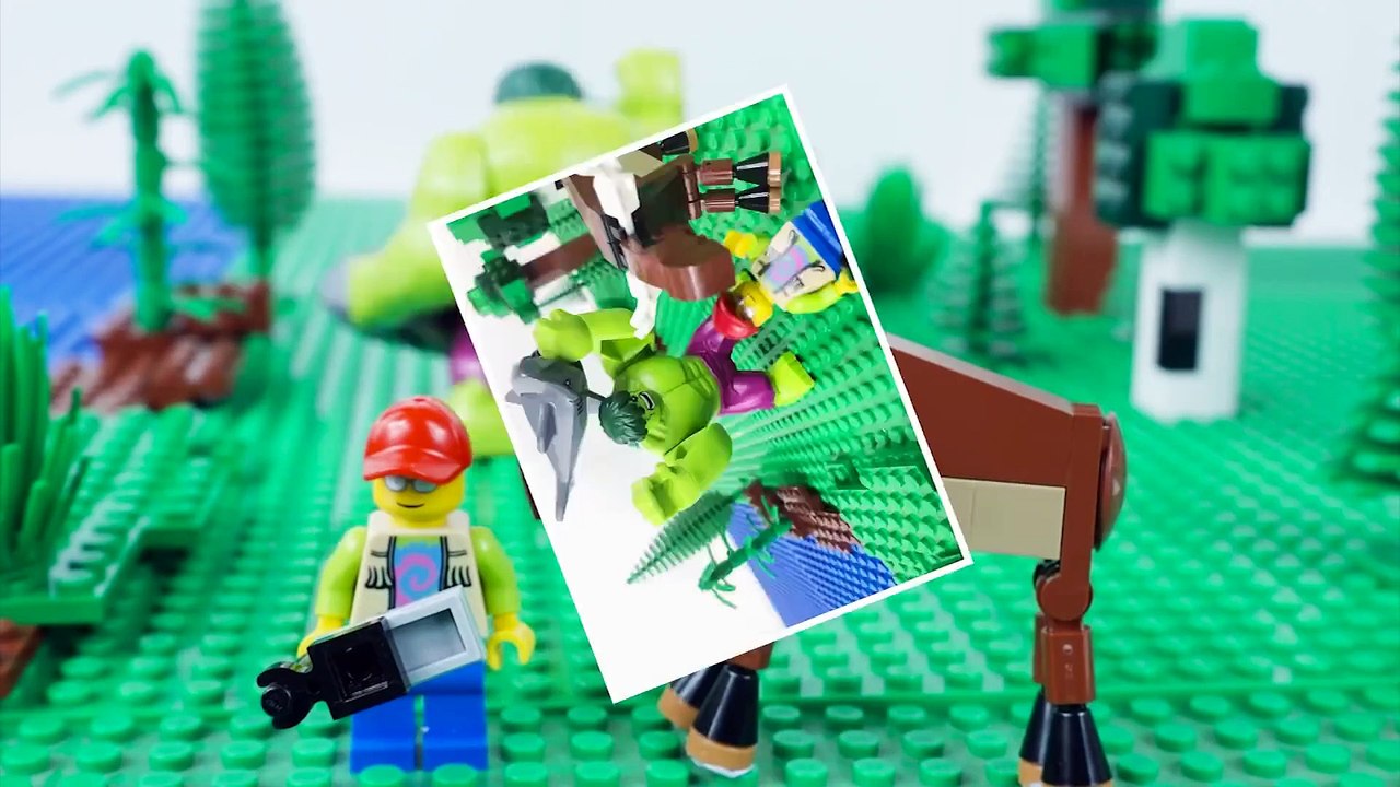 LEGO Superheroes STOP MOTION LEGO Hulk Fishing Trip, Villains & More! | LEGO Hulk | By Billy Bricks
