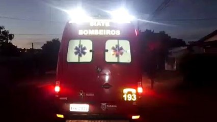 Menina de cinco anos é socorrida com lesão na cabeça