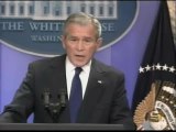 Bush advierte sobre el peligro de 