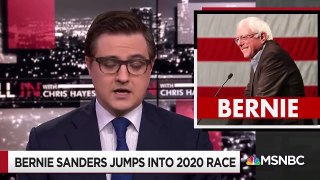 Interview of Bernie Sanders with chris hayes Via MSNBC