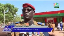 RTB - Prise de fonction officielle du nouveau Commandant, Adam NERE de la 2e légion militaire du Burkina Faso à Bobo-Dioulasso