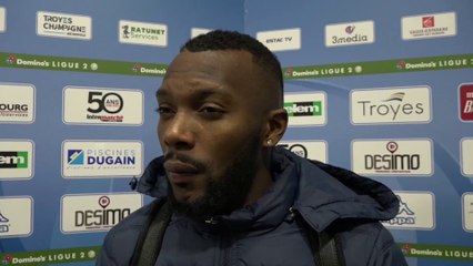 Après Troyes - HAC (2-1), réaction de Steeve Yago