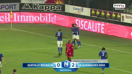 J23 : Quevilly Rouen M. - US Avranches (1-3), le résumé