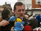 Rajoy visita la capilla ardiente de Xosé Cuiña