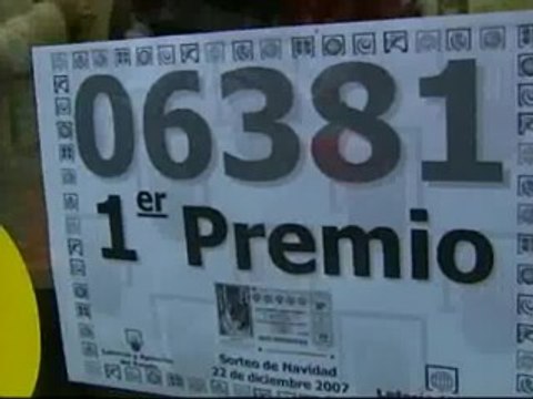 Un Gordo muy bien repartido