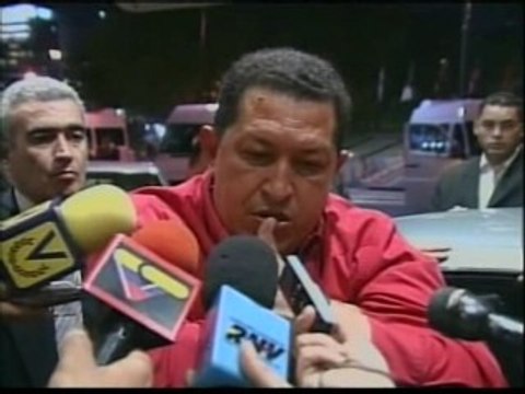 Chavez niega haberse reunido con el príncipe