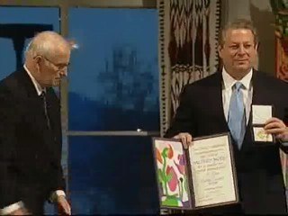 Al Gore ya tiene su Premio Nobel