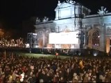 Repulsa hacia el último atentado de ETA en la Puerta de Alcalá
