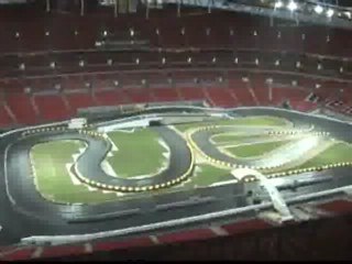 Wembley se transforma en una pista de carreras