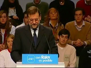 Rajoy da el pésame a la familia del fallecido