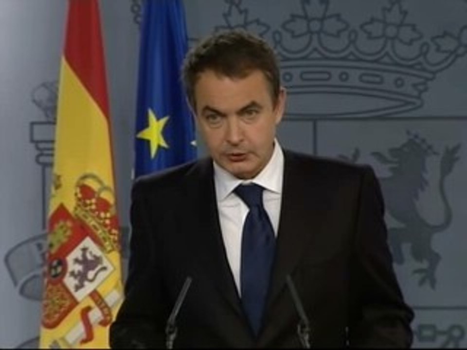 Zapatero condena el atentado