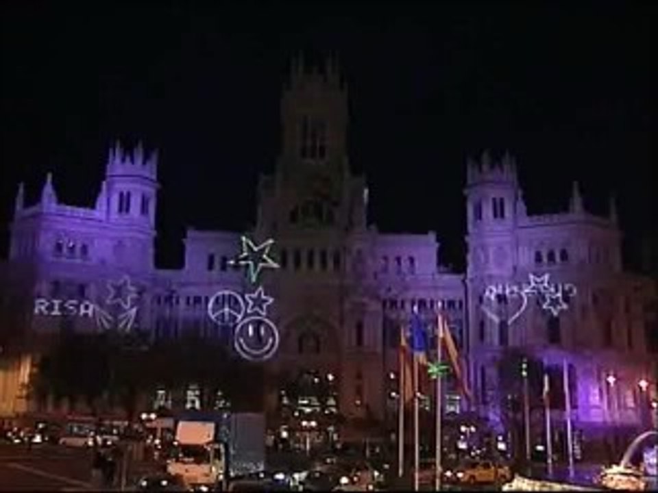 Madrid se viste de luces navideñas