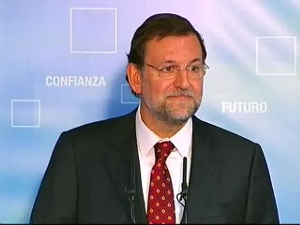 Rajoy, "satisfecho" de que los nacionalistas le valoren con un cero