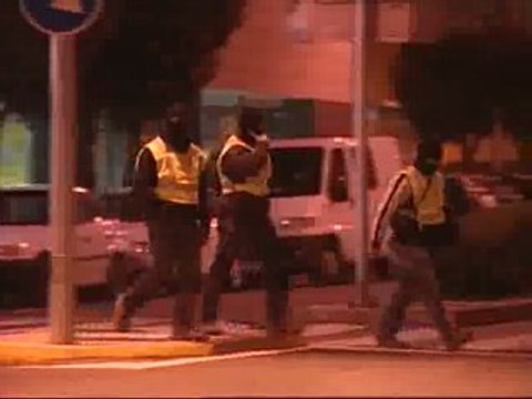 Cinco detenidos en Navarra por su relación con la violencia callejera