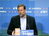Rajoy promete modificar los impuestos