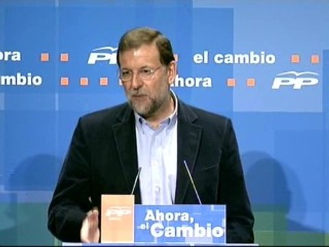 Rajoy promete modificar los impuestos