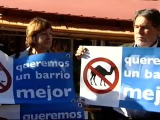 Un barrio del centro de Madrid protesta para rehabilitar la zona