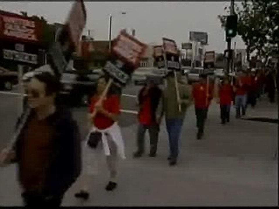 Los guionistas de Hollywood, de brazos cruzados