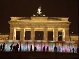 La puerta de Branderburgo de Berlín vuelve a estar cercada por un muro