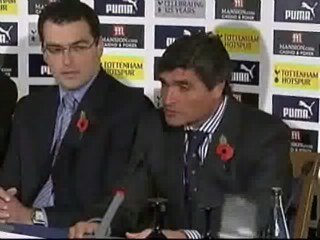 Juande Ramos, presentado como entrenador del Tottenham