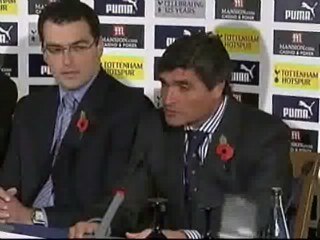 Download Video: Juande Ramos, presentado como entrenador del Tottenham