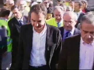 Zapatero visita las obras del AVE