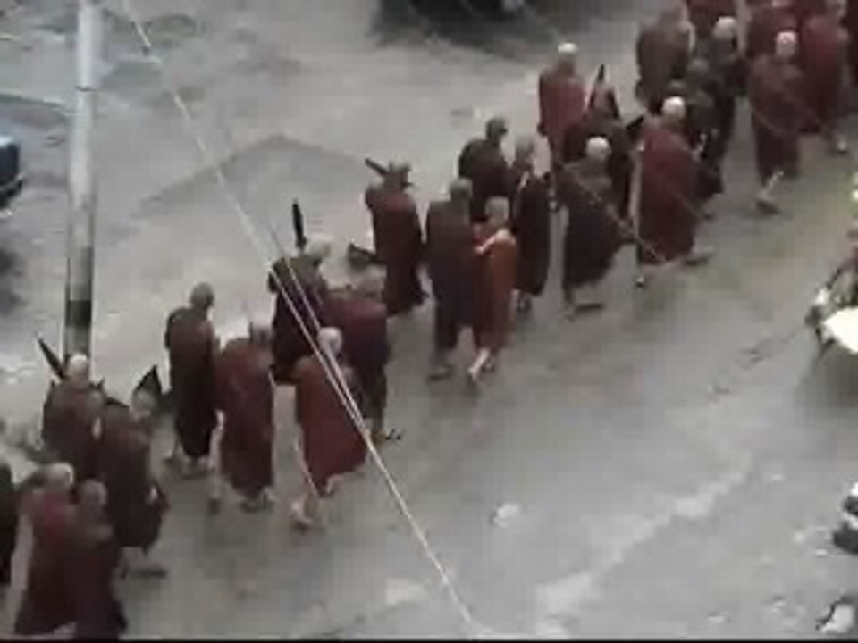 Violentos altercados en Birmania