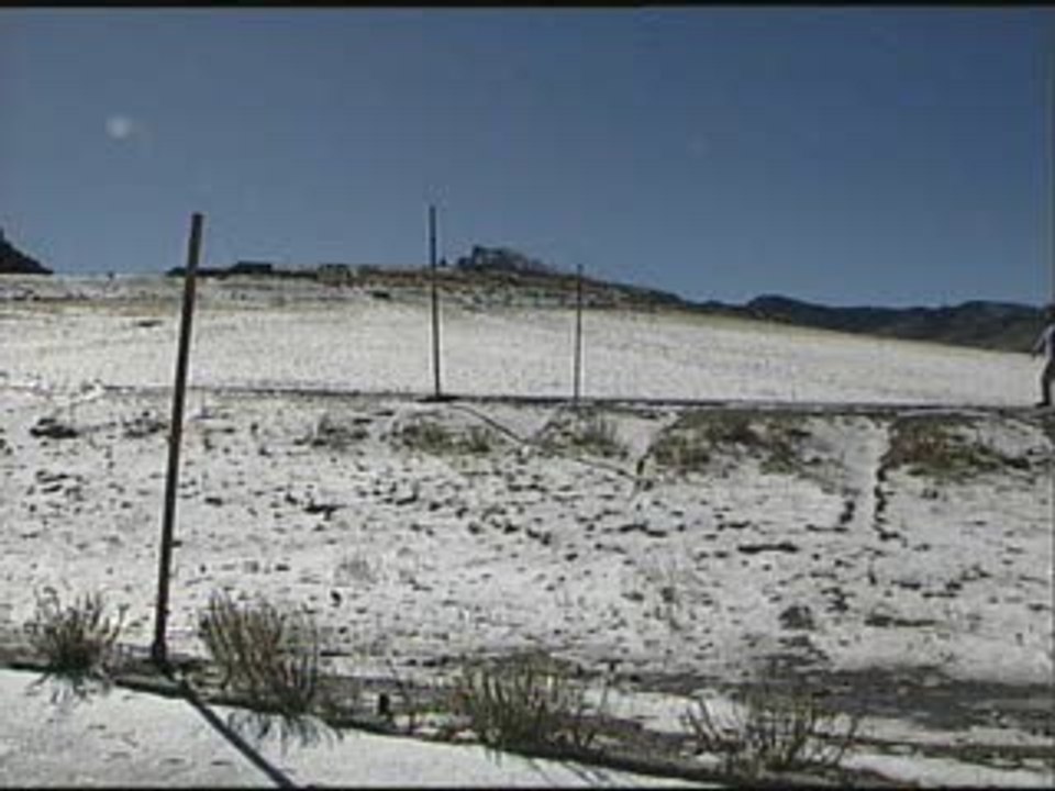 La nieve llega a Granada