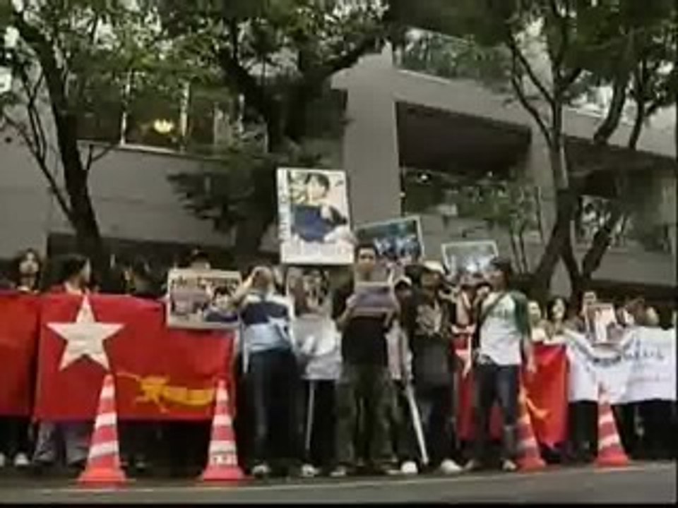 Protestas en Birmania