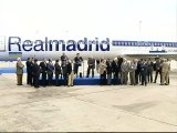 El Real Madrid presenta su avión para jugadores y directivos