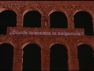 La literatura ilumina el acueducto de Segovia