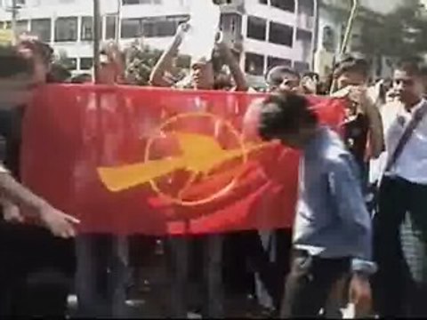 Cinco muertos y decenas de heridos en Myanmar