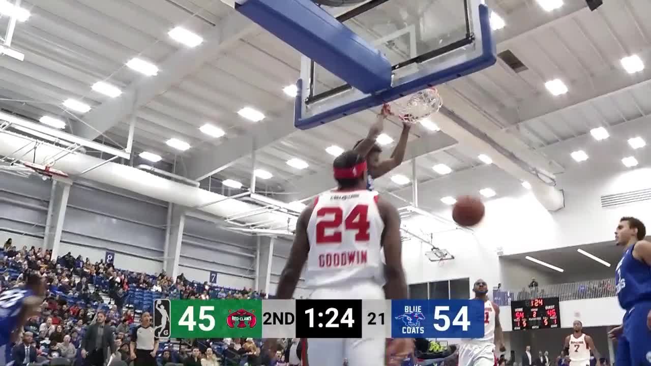 Jared Brownridge sets up the nice finish