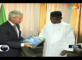 ORTM - Audience du Président de l’Assemblée Nationale avec l’Ambassadeur de Norvège au Mali
