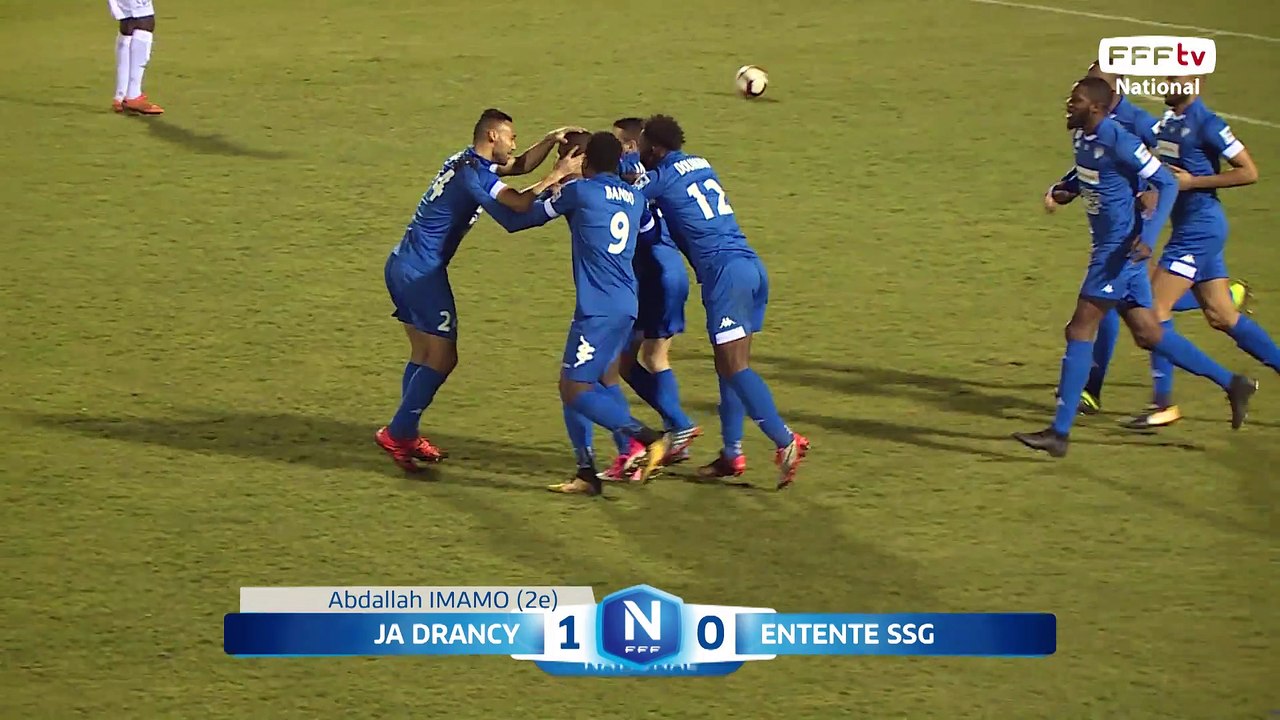 J23 : JA Drancy - ESSG (2-1), le résumé I  National FFF 2018-2019