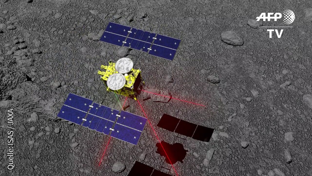 Japanische Sonde 'Hayabusa 2' landet auf Asteroid
