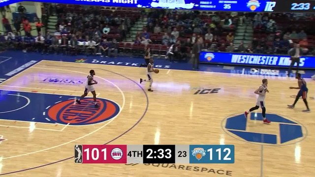 Kadeem Allen Posts 17 points & 10 assists vs. Grand Rapids Drive