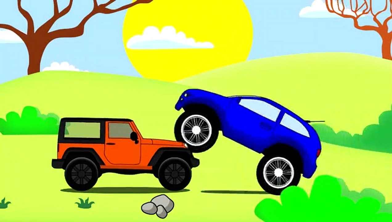 Monster Truck Tuning Stunt _ Auta i Animacja