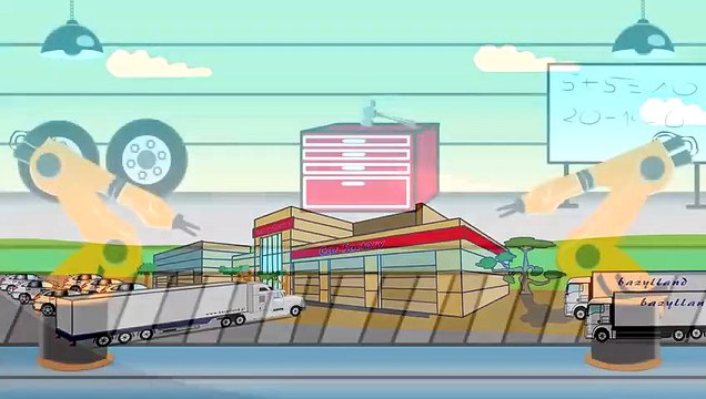 Auto Tow Truck and Car Factory | Auto Bajki i Animacja