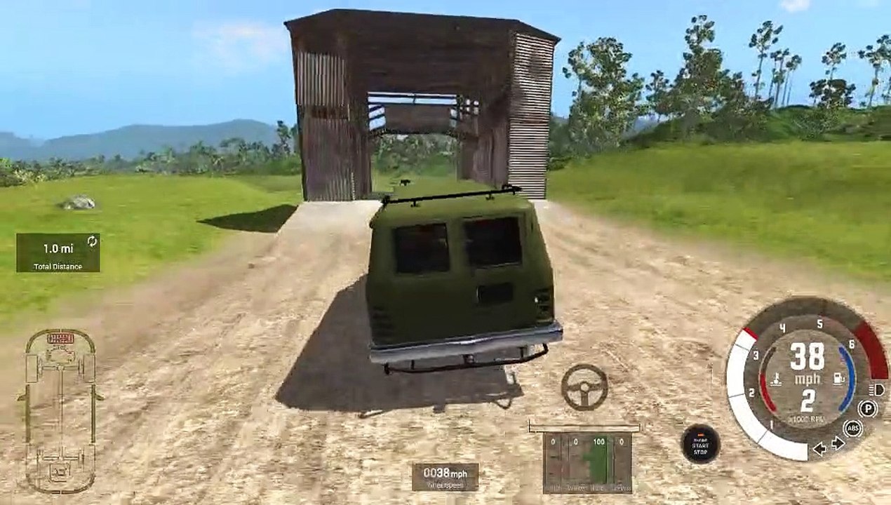 BeamNG.Drive - The Endurodrome - Kessler Stowaway