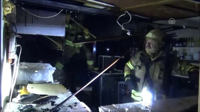 Silivri'de Restoranda Yangın