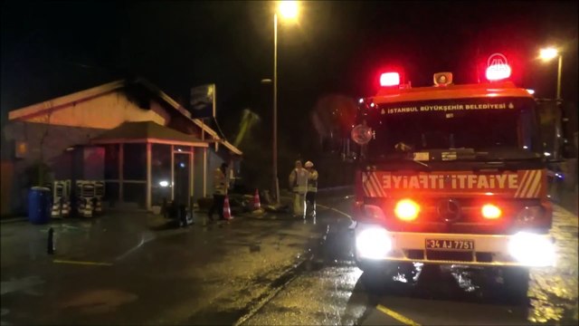 Silivri'de restoranda yangın - İSTANBUL