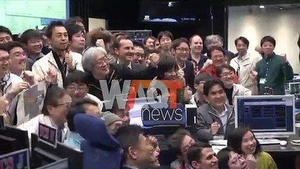 Japan's Hayabusa2 space probe successfully lands on asteroid, starts collecting samples