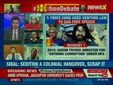 Kapil Sibal demands sedition law to be scrapped _