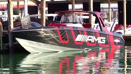 2019 Cigarette Racing 41 GTR AMG 1600hp Boat - Walkthrough - 2019 Miami Boat Show