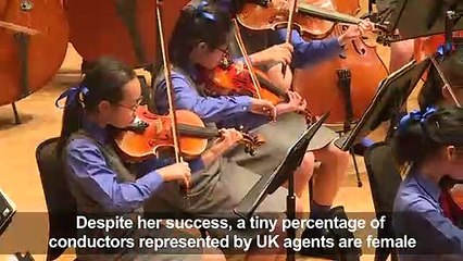 Female conductor Marin Alsop wields baton for equality