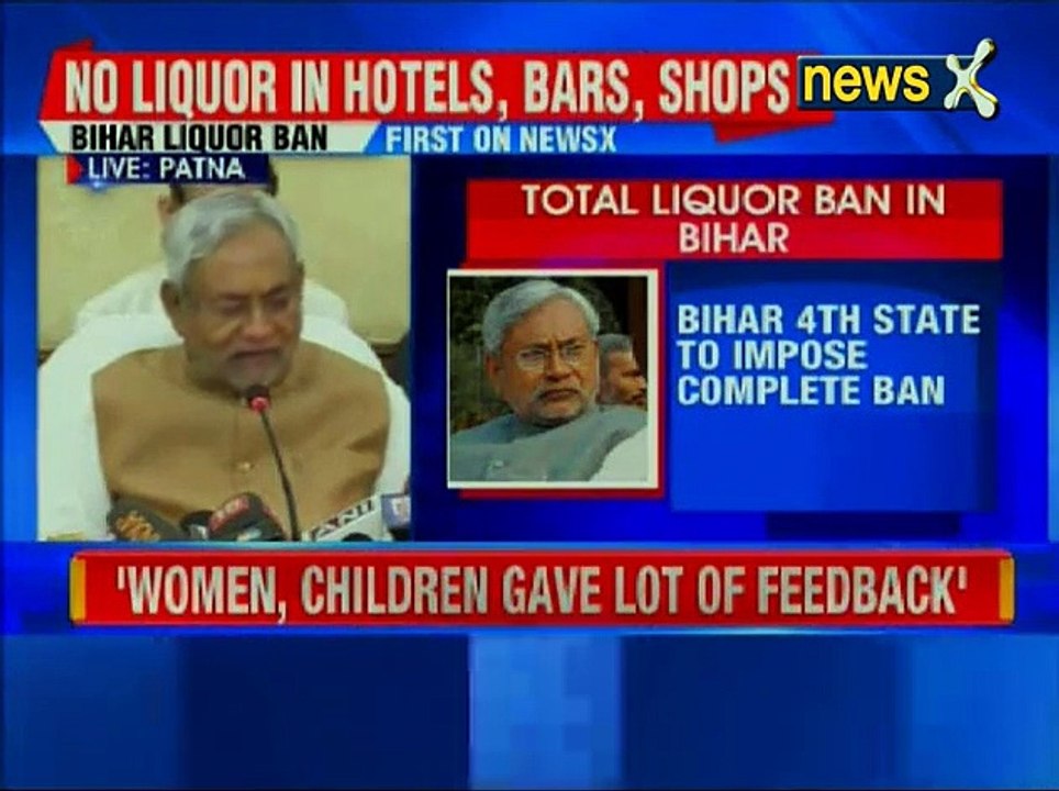Liquor prohibition comes to Bihar; Nitish Kumar govt delivers on its poll promise