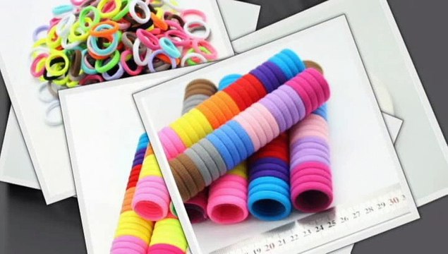 Hair Accessories kids Scrunchy Elastic Hair Bands Girls Headband decorations ties acessorios