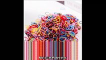 Cute Girls Colourful Ring Disposable Elastic Hair Bands Ponytail Holder Rubber Band Scrunchies
